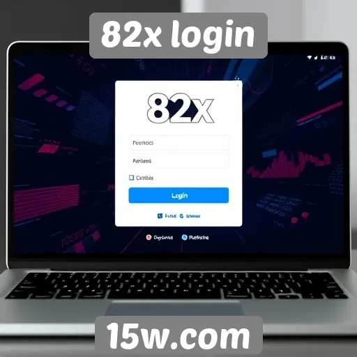 Análise da interface do site 82x login