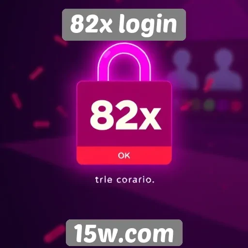 Plataforma 82x login destaca segurança em jogos online